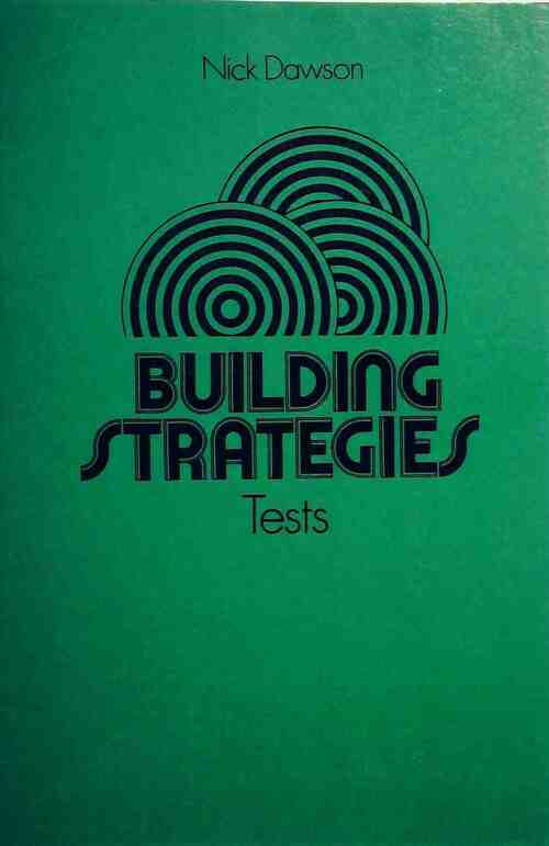 Building Strategies Tests - Nick Dawson